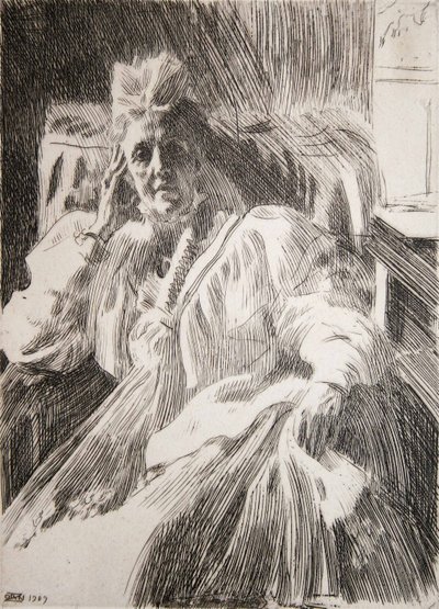 Queen Sofia by Anders Leonard Zorn